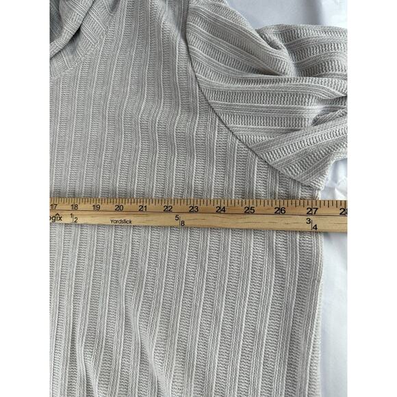 Ruby Rd. Women's Plus Sz. 3X Gray Sweater Cowl Neck Classic Lagenlook - Picture 11 of 13